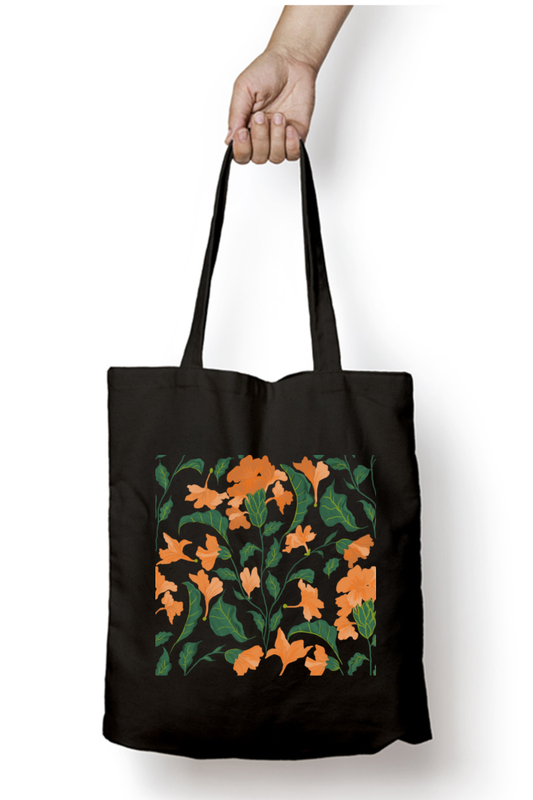 Enchanting Malti Tote Bag with Zipper